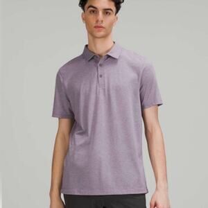 Lululemon Evolution Short Sleeve Polo Heathered Dusky Lavender